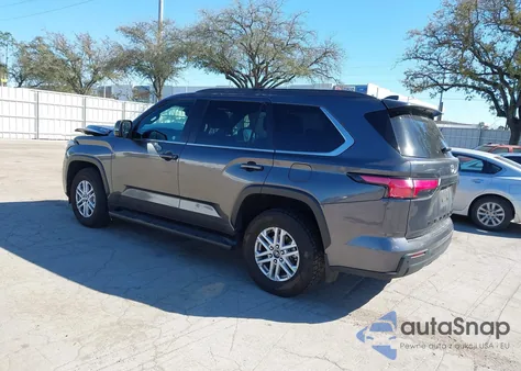 2025 Toyota Sequoia Sr5 z USA, uszkodzony, nr VIN 7SVAAABA5SX058991